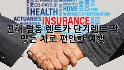 진해 명동 렌트카 단기렌트: 딱 맞는 차로 편안한 여행